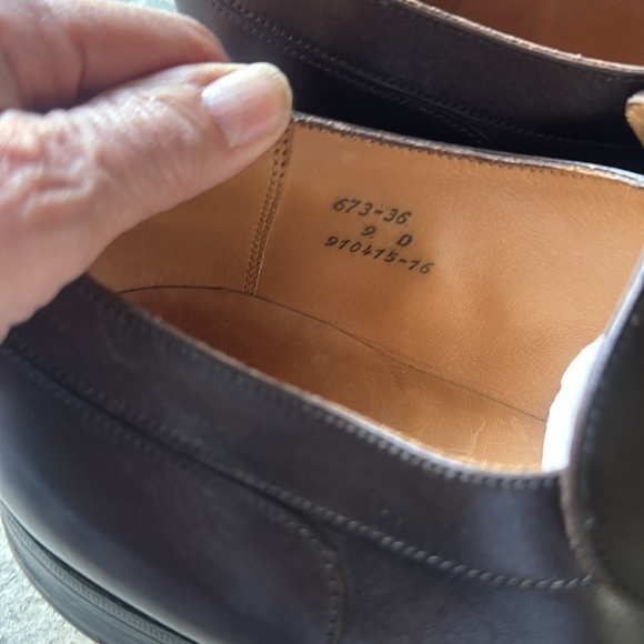J.M. Weston 🔥Sale🔥brown leather shoes Made in France 🇫🇷 - Picture 5 of 7